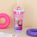 Frozen Design LED Sipper With Straw 550 ml