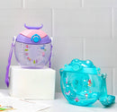 Round Water Bottle With Horn Shape Lid