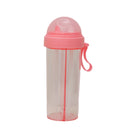 Multipurpose Dual Sippers Transparent Bottle