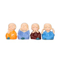 Craft Set of 4 Decorative Showpiece- Pack of 2