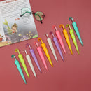 Umbrella Pattern Trendy Multi Color Pens Pack of 2 (Set of 12)