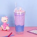 Hello Kitty Design LED Sipper With Straw 550 ml