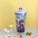 Frozen Design LED Sipper With Straw 550 ml