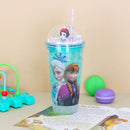 Frozen Design LED Sipper With Straw 550 ml