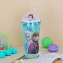 Frozen Design LED Sipper With Straw 550 ml