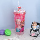 Frozen Design LED Sipper With Straw 550 ml