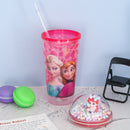 Frozen Design LED Sipper With Straw 550 ml