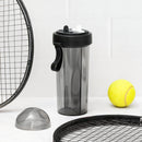 Multipurpose Dual Sippers Transparent Bottle