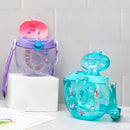 Round Water Bottle With Horn Shape Lid