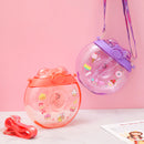 All Over Printed Donut Shape Water Bottle-500 ML