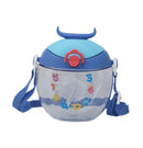 Round Water Bottle With Horn Shape Lid