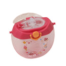 Round Water Bottle With Horn Shape Lid