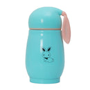 Bunny Printed Small Cute Flask with Bunny Ear Set of 2