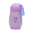 Bunny Printed Small Cute Flask with Bunny Ear Set of 2