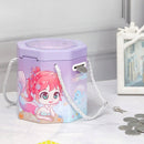 Cute Multi Design Printed Coin Bank With Bubble Lid Set of 2