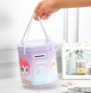 Cute Multi Design Printed Coin Bank With Bubble Lid Set of 2