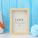 Plain Wooden Photo Frame Set of 2