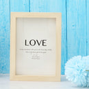 Plain Wooden Photo Frame Set of 2