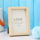 Plain Wooden Photo Frame Set of 2