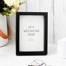 Plain Wooden Photo Frame Set of 2