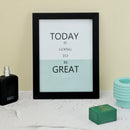 Plain Big Photo Frame Set of 2