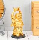 Standing Laughing Buddha Sculpture Artifacts