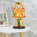 Standing Laughing Buddha Sculpture Artifacts