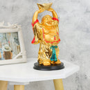 Standing Laughing Buddha Sculpture Artifacts