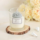 Marigold Flower Design Scented Candle Set of 2