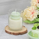 Rose Design Floral Scented Candle Set of 2