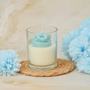 Tulip Floral Design Aromatic Scented Candle Set of 2