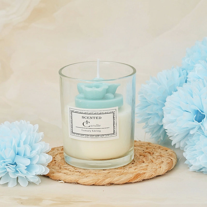 Tulip Floral Design Aromatic Scented Candle