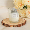 Rose Design Floral Scented Candle Set of 2