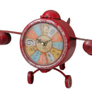 Aeroplan Sculpture Antique Table Clock