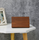 Triangle Shape Wooden Digital Clock