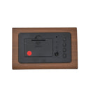 Triangle Shape Wooden Digital Clock