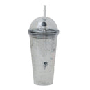 Astronaut Printed LED Light Sippers- 550 ML