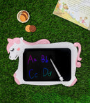 Unicorn Design LCD Writing Tablet- Pink
