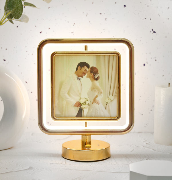 Ratable Frame with Led light and Mirror