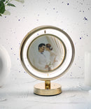 Ratable Frame with Led light and Mirror