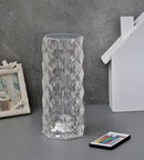 Crystal Rose Diamond Color Changing Table Lamp With Touch Control Set of 2