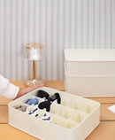 3 Layer Undergarment Storage Box Wardrobe Organizer For Clothes With Lid