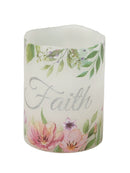 Inspirational Flameless Candle for Home Decor Set of 2