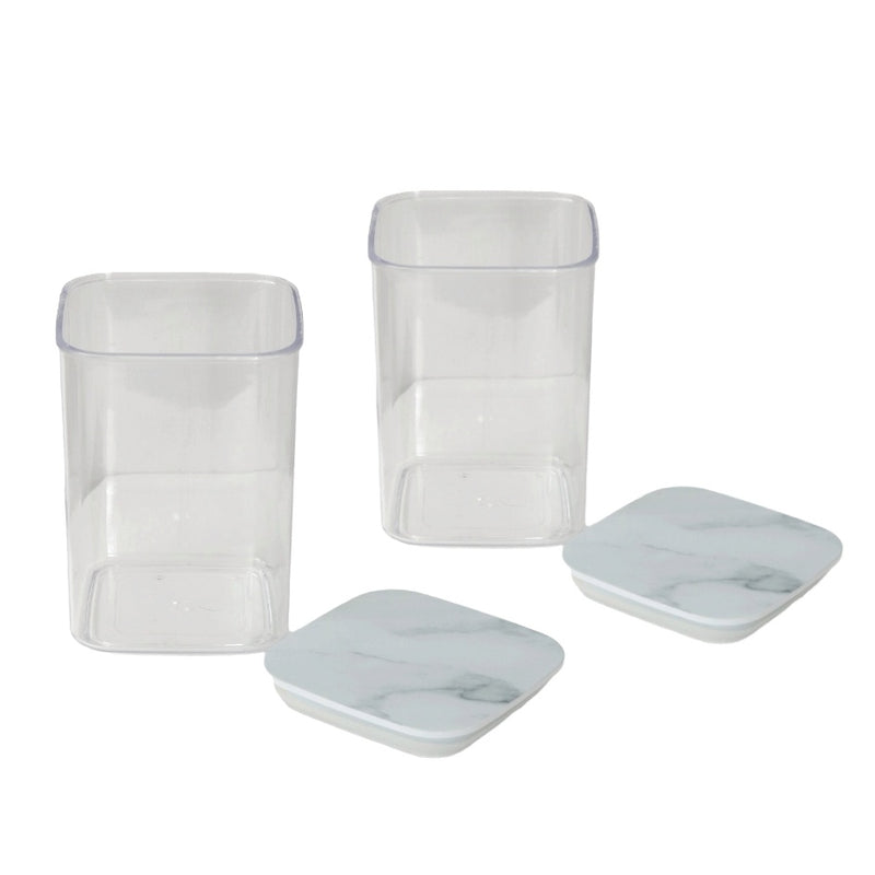 Airtight Moth-proof Storage Sealed Containers with Lid Set of 2