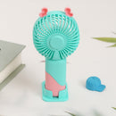 Ear Design Mini Portable & Rechargeable Hand Fan with Stand