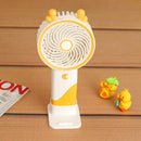Ear Design Mini Portable & Rechargeable Hand Fan with Stand