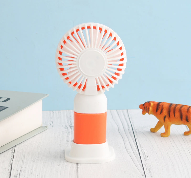 Fruit Design Mini Portable & Rechargeable Hand Fan with Stand