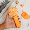 Smiley Design Portable & Rechargeable Hand Fan