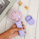 Smiley Design Portable & Rechargeable Hand Fan