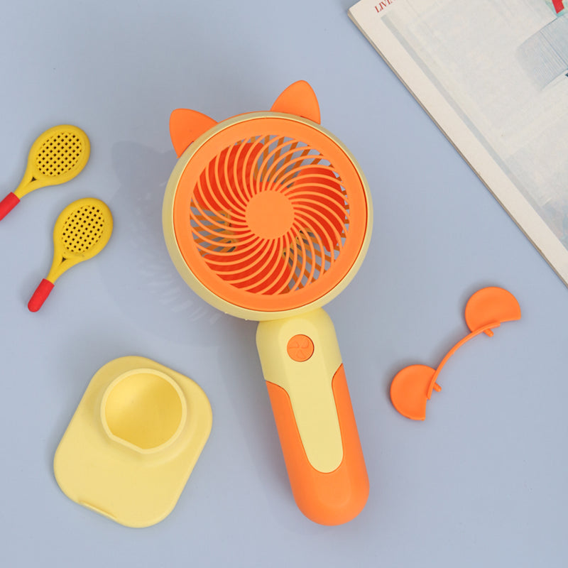 Multi-Functional Portable & Rechargeable Fan with Ears